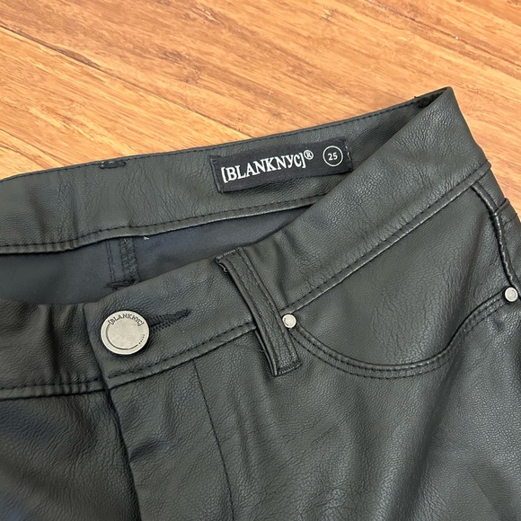 Blank NYC fake leather pants - Picture 2 of 3
